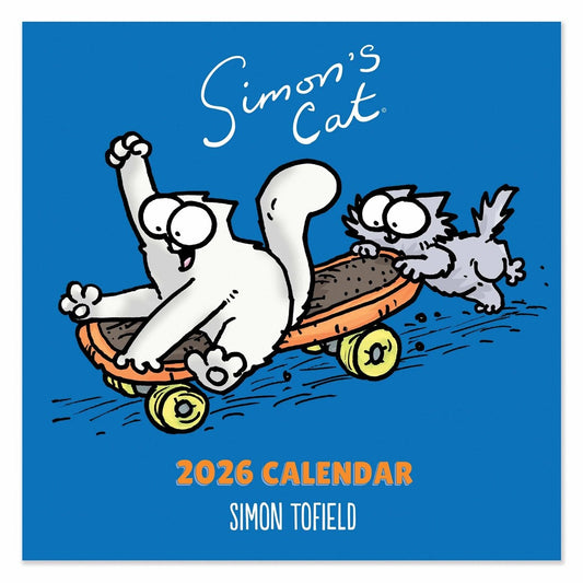 Simon’s Cat Square Calendar 2026 – Adventures of the Hungry House Cat