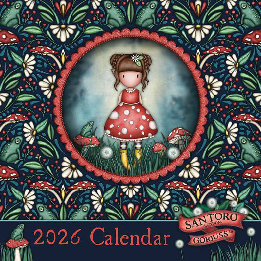 Gorjuss Square Calendar 2026 – Whimsical Charm with a Celestial Twist