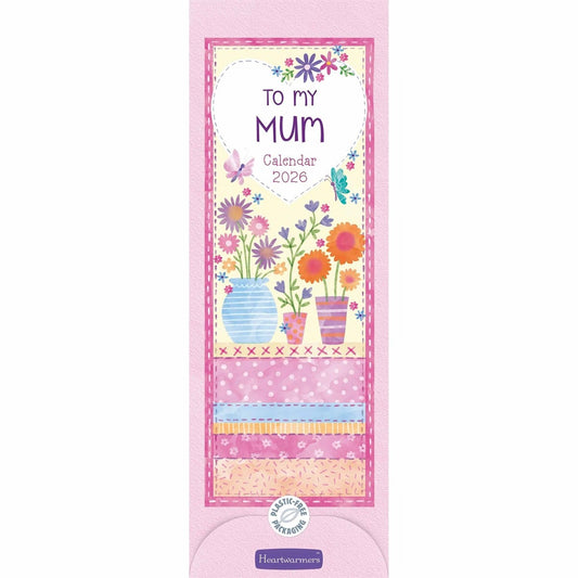 To My Mum Slim Calendar 2026 – A Year of Thoughtful Moments