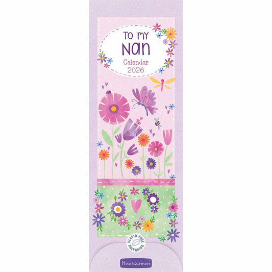 To My Nan Slim Calendar 2026 – A Gift of Love, Month by Month