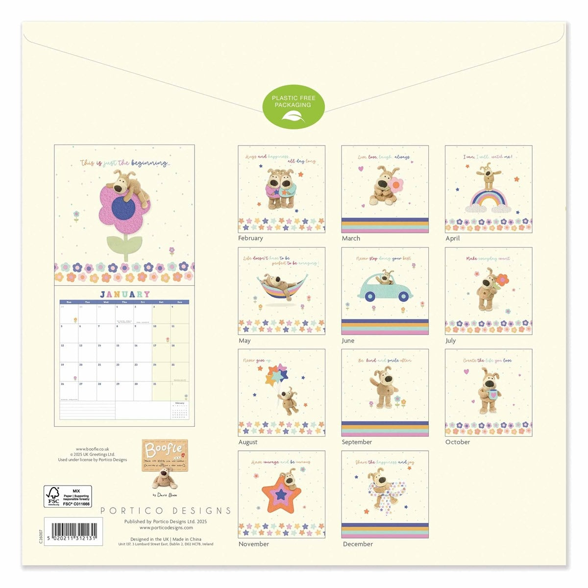Boofle Calendar 2026 – Cuteness & Organisation Combined