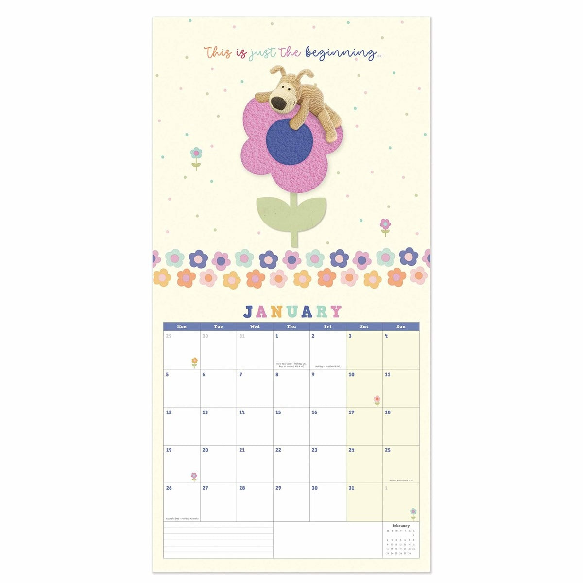 Boofle Calendar 2026 – Cuteness & Organisation Combined