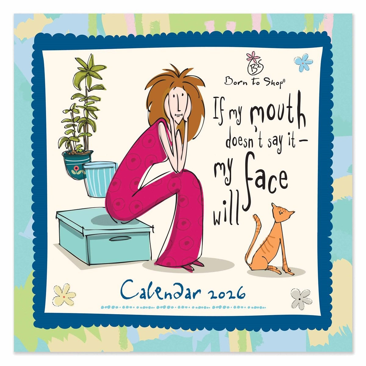 Born to Shop Calendar 2026 – For Shopping Lovers