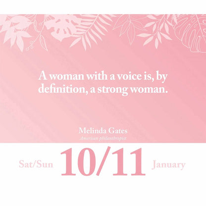 Inspiring Women Desk Calendar 2026 – Daily Motivation from Remarkable Women