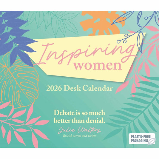 Inspiring Women Desk Calendar 2026 – Daily Motivation from Remarkable Women