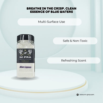 Blue Lagoon Scented Fabric Freshener Powder – Refreshing, Clean, and Invigorating