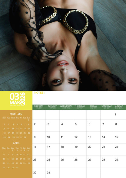Lingerie Calendar 2026 – M-PRA Range