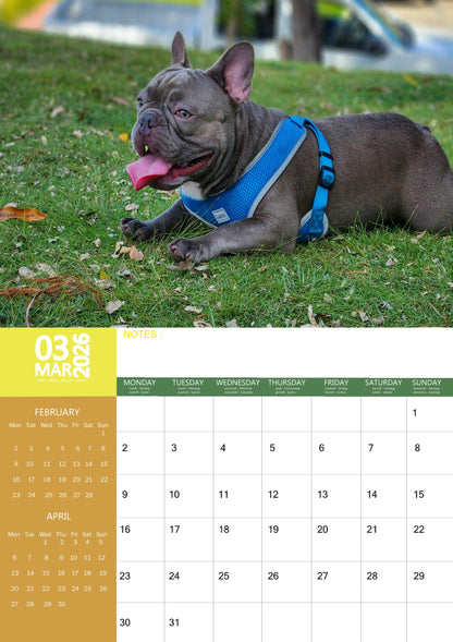 Bulldog Calendar 2026 – M-PRA Range