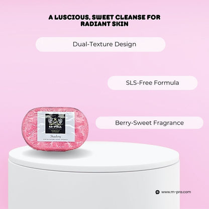 Strawberry Soap Sponge – A Sweet, Fruity Bathing Experience