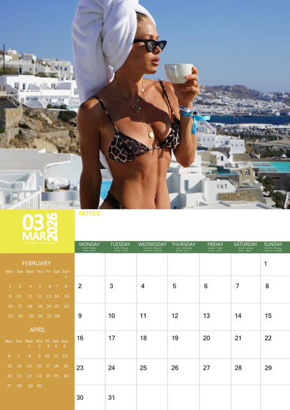 Beach Babes Calendar 2026 – M-PRA Range