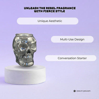 Skull Tea Light Wax Burner
