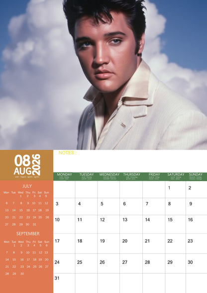 Elvis Music Calendar 2026 – M-PRA Range