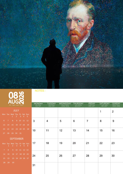 London Art Skyline Calendar 2026 – M-PRA Range
