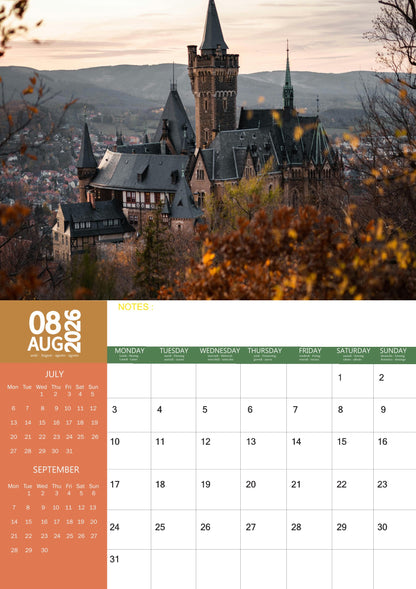 Germany Calendar 2026 – M-PRA Range