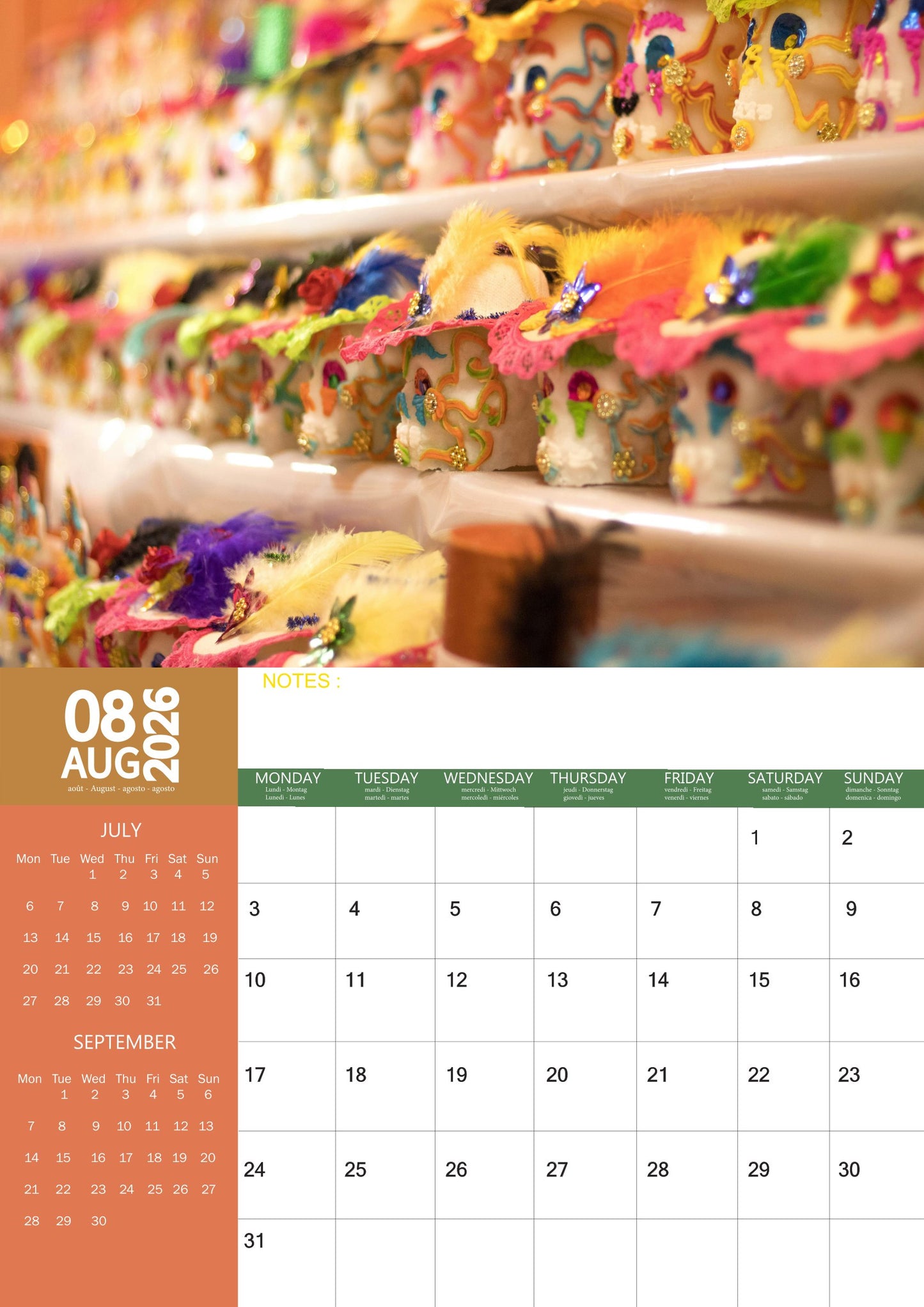 Sugar Skull Art Calendar 2026 – M-PRA Range