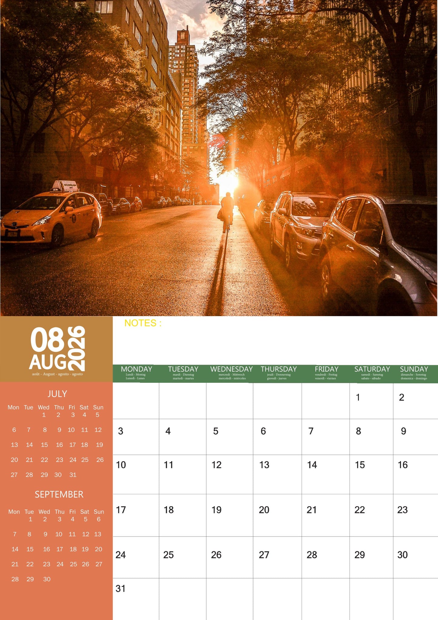 New York Calendar 2026 – M-PRA Range