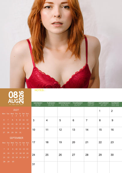 Redheads Calendar 2026 – M-PRA Range