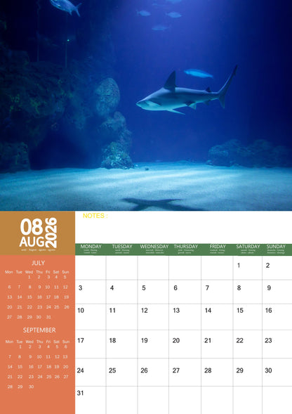 Under The Sea Calendar 2026 – M-PRA Range