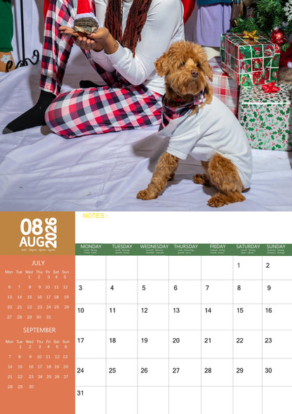 Labradoodle Dog Calendar 2026 – M-PRA Range
