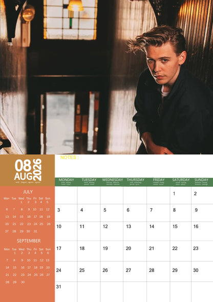 Austin Butler Celebrity Calendar 2026 – M-PRA Range