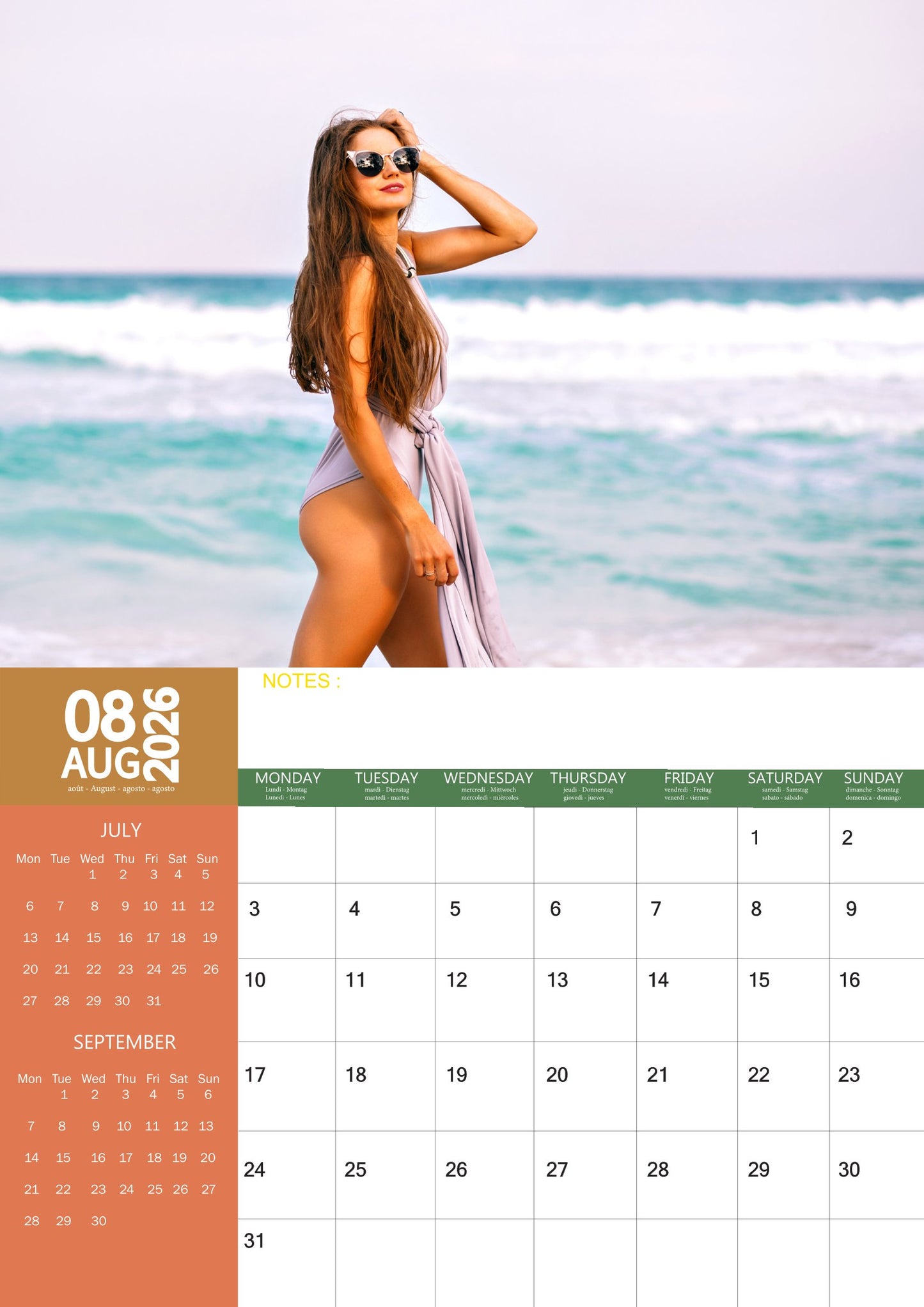 Beach Babes Calendar 2026 – M-PRA Range