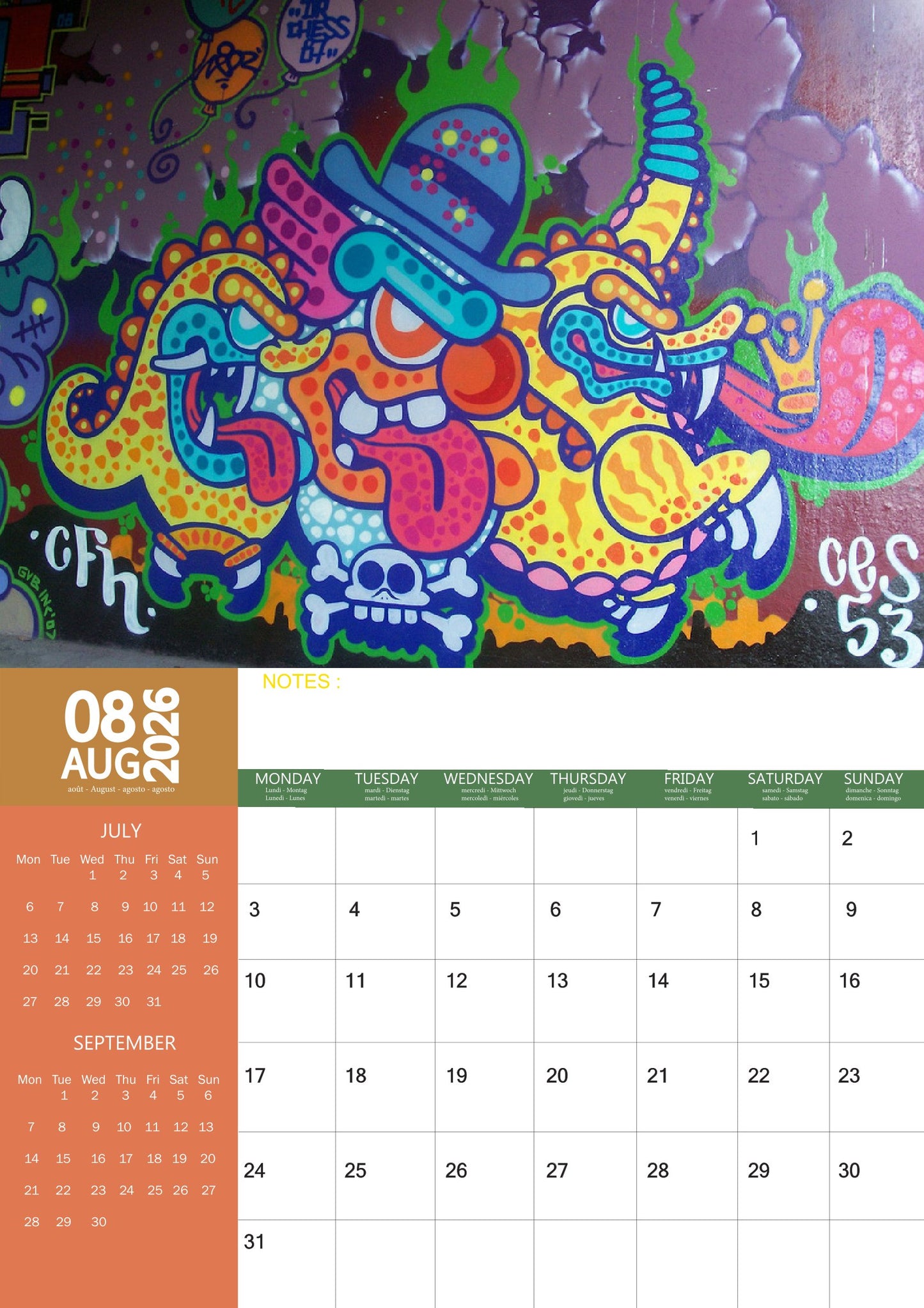 Street Photography Art Calendar 2026 – M-PRA Range