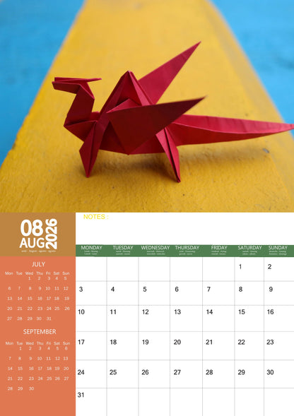 Origami Art Calendar 2026 – M-PRA Range