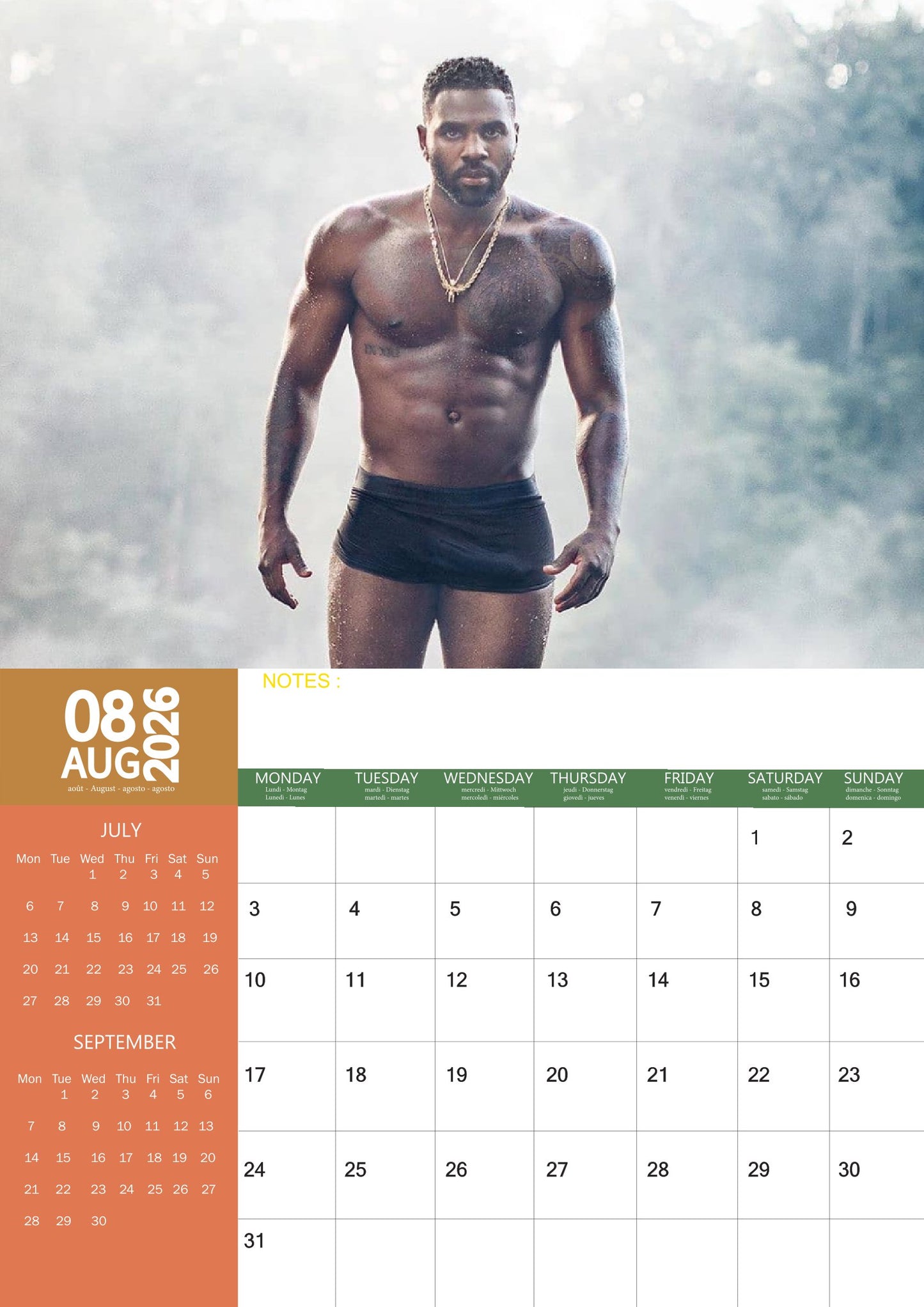Jason Derulo Music Calendar 2026 – M-PRA Range