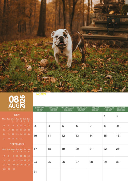 Bulldog Calendar 2026 – M-PRA Range