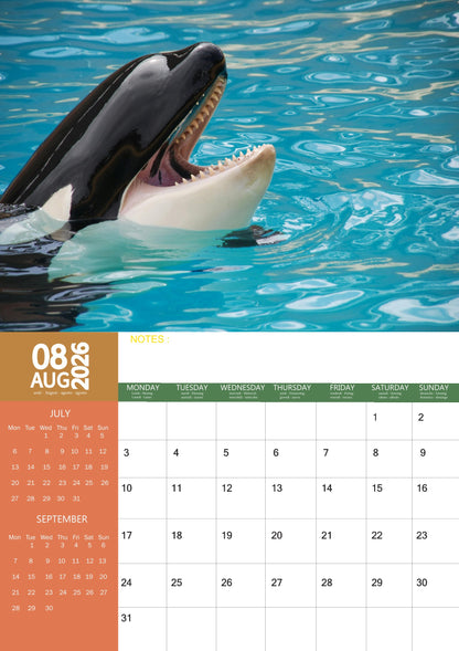 Orcas Calendar 2026 – M-PRA Range