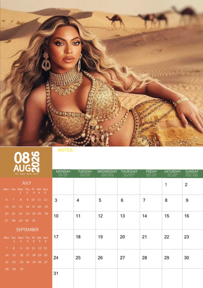 Beyonce Music Calendar 2026 – M-PRA Range