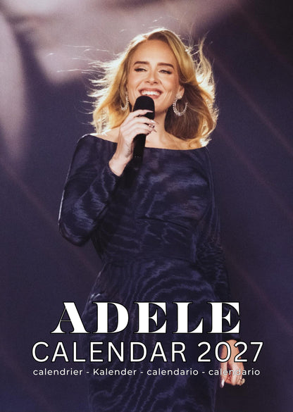 Adele Music Calendar 2027 – M-PRA Range