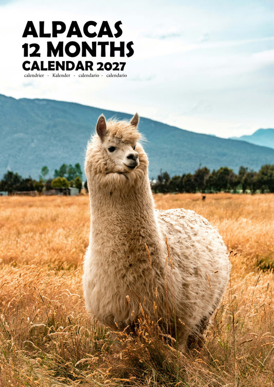 Alpacas Calendar 2027 – M-PRA Range