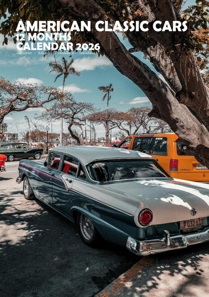 American Classic Cars Transport Calendar 2026 – M-Pra Range