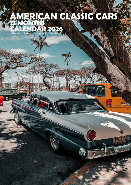 American Classic Cars Transport Calendar 2026 – M-Pra Range