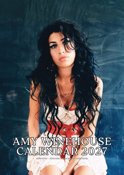 Amy Winehouse Music Calendar 2027 – M-PRA Range