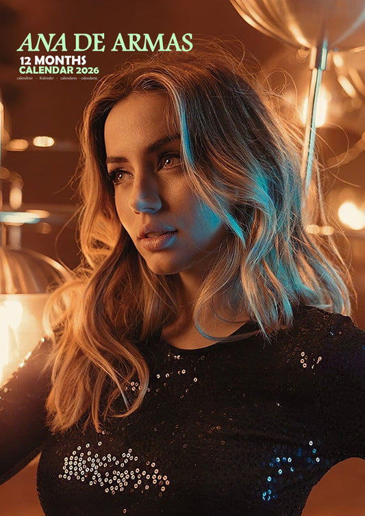 Ana De Armas Celebrity Calendar 2026 – M-PRA Range