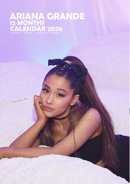 Ariana Grande Music Calendar 2026 – M-PRA Range