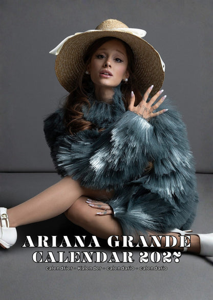 Ariana Grande Music Calendar 2027 – M-PRA Range
