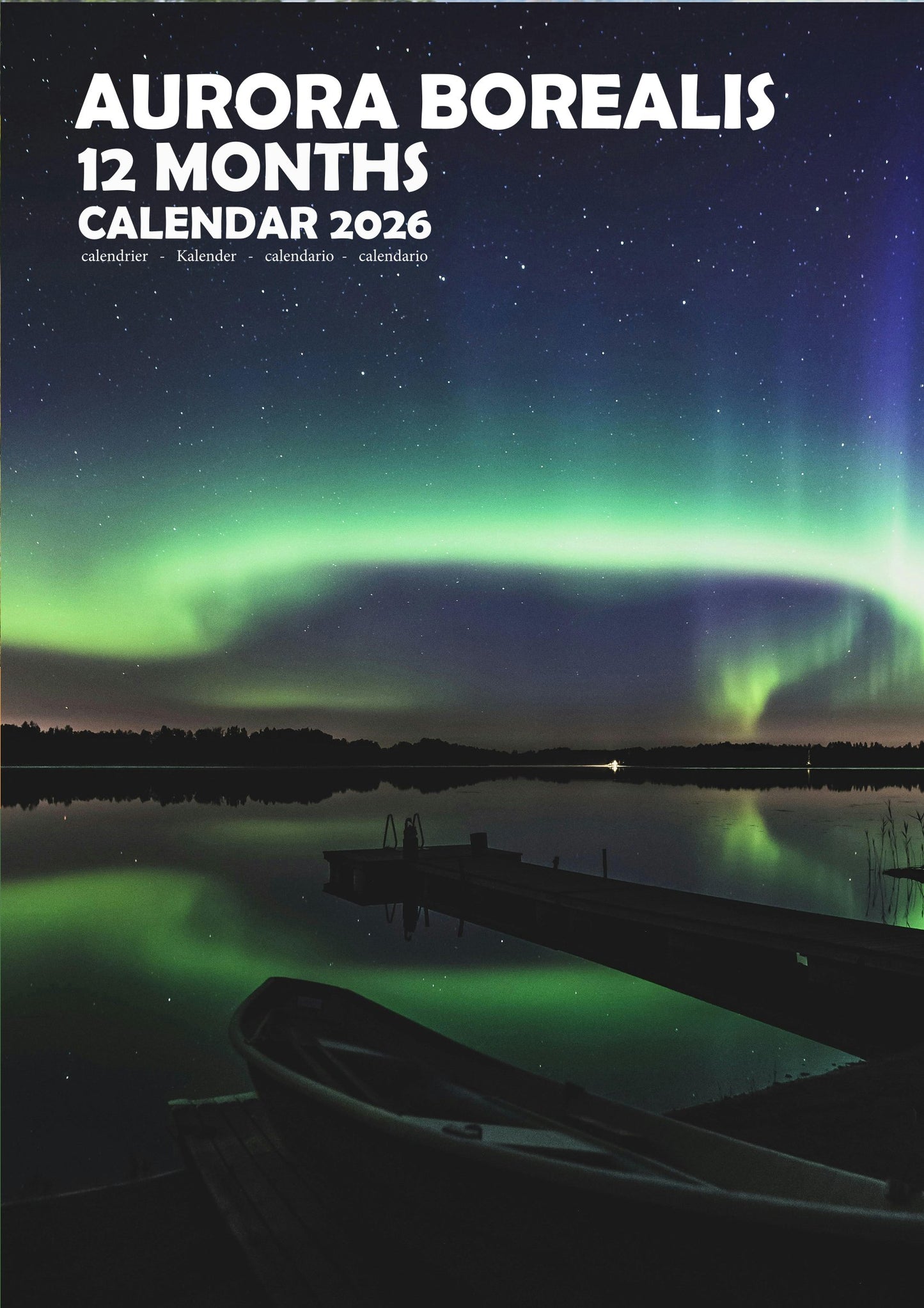 Aurora Borealis Natural Calendar 2026 – M-PRA Range