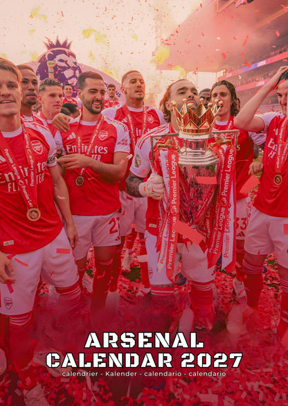 Arsenal Calendar 2027 – M-PRA Range