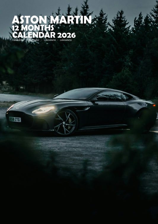 Aston Martin Transport Calendar 2026 – M-PRA Range