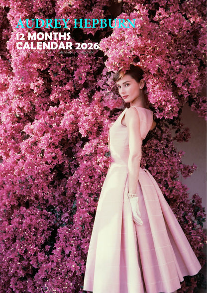 Audrey Hepburn Celebrity Calendar 2026 – M-PRA Range