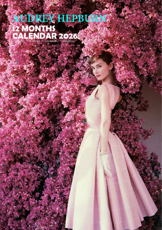 Audrey Hepburn Celebrity Calendar 2026 – M-PRA Range