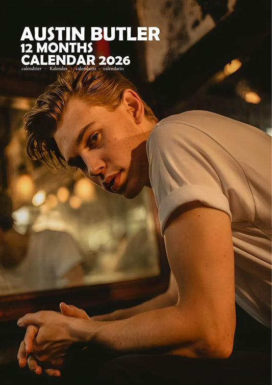 Austin Butler Celebrity Calendar 2026 – M-PRA Range