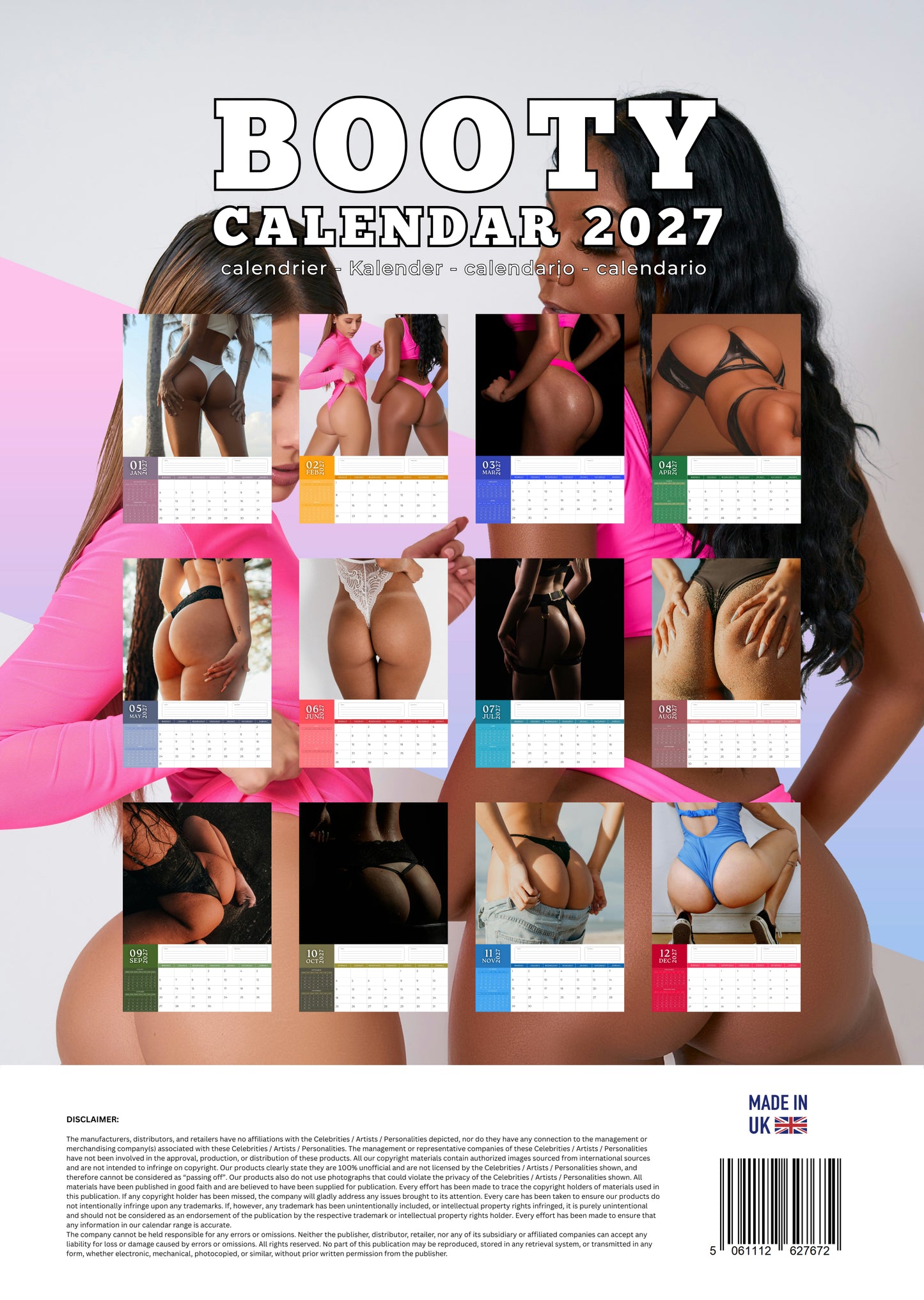 Booty Calendar 2027 – M-PRA Range
