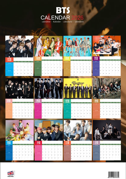 BTS Music Calendar 2026 – M-PRA Range