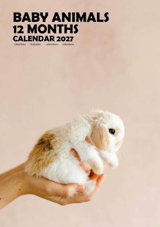 Baby Animals Calendar 2027 – M-PRA Range