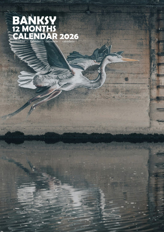 Banksy Graffiti Art Calendar 2026 – M-PRA Range