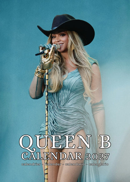 Beyonce Music Calendar 2027 – M-PRA Range